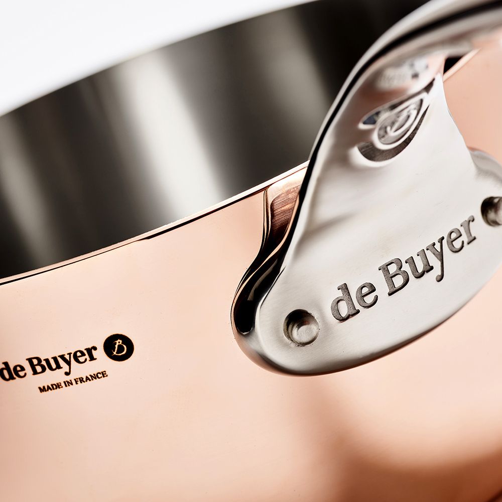 de Buyer - Copper Saucepan - Inocuivre de Buyer - Copper Saucepan - Inocuivre