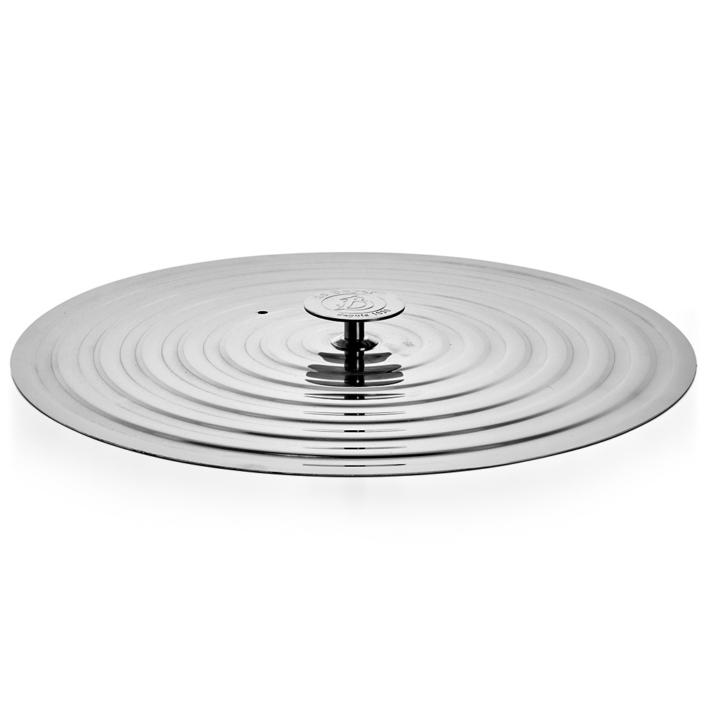 de Buyer - Universal stainless steel lid Ø 28 cm - Ø 32 cm de Buyer - Universal stainless steel lid Ø 28 cm - Ø 32 cm