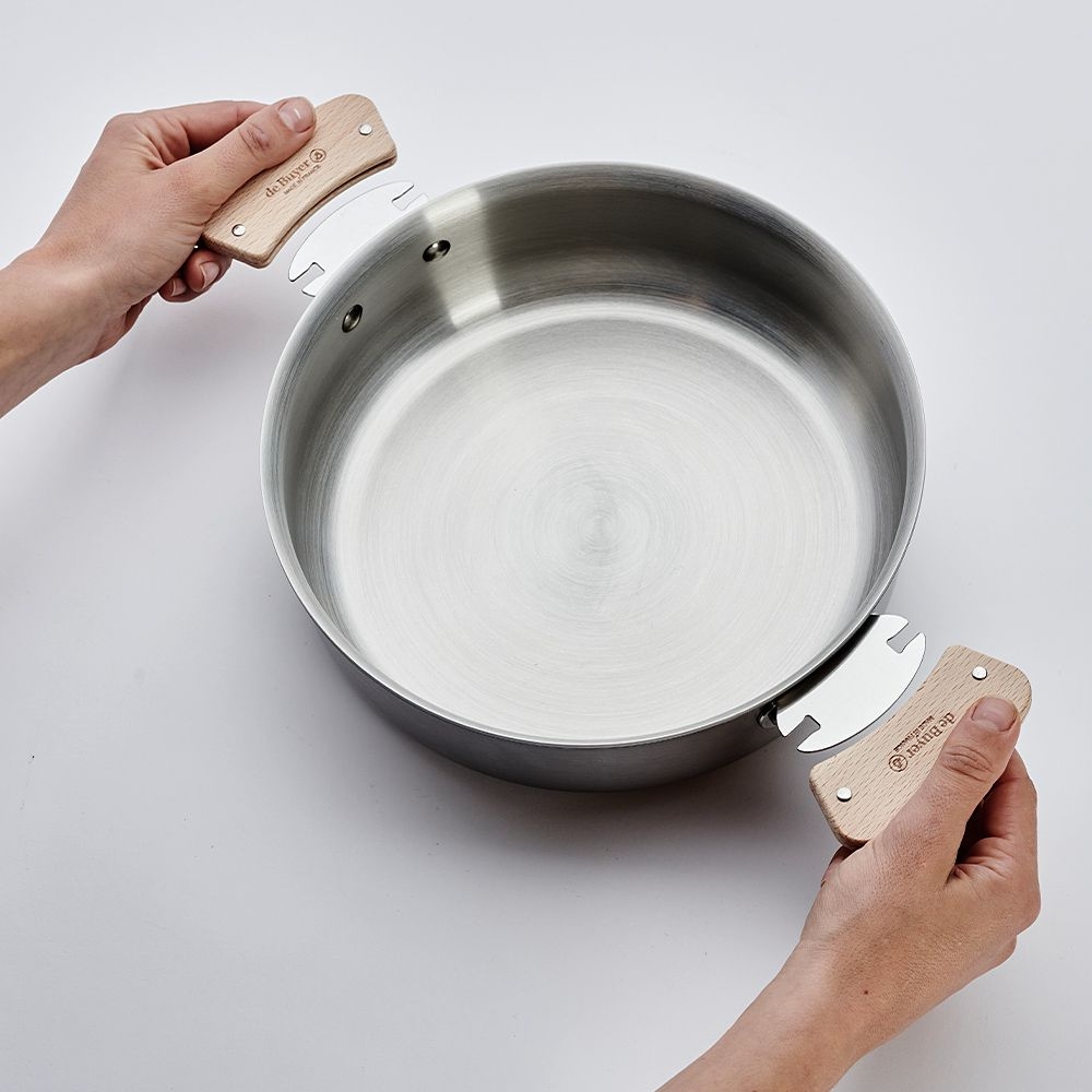 de Buyer - Stainless steel casserole in 4 sizes - ALCHIMY LOQI