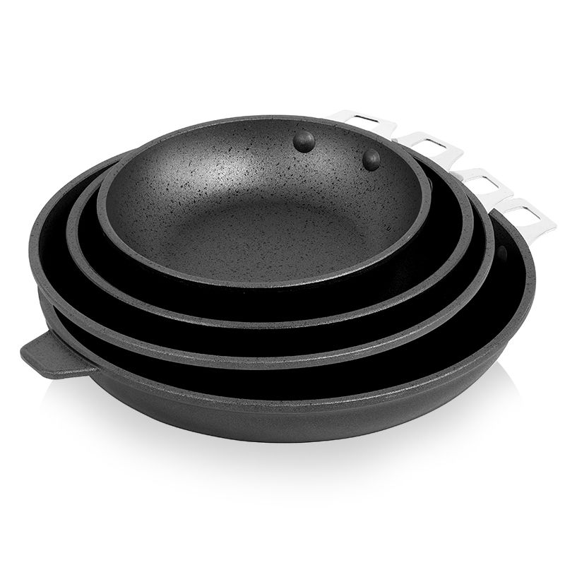 de Buyer Choc Extreme Non-Stick Cast Aluminium Sauteuse Pan, 8-Inches