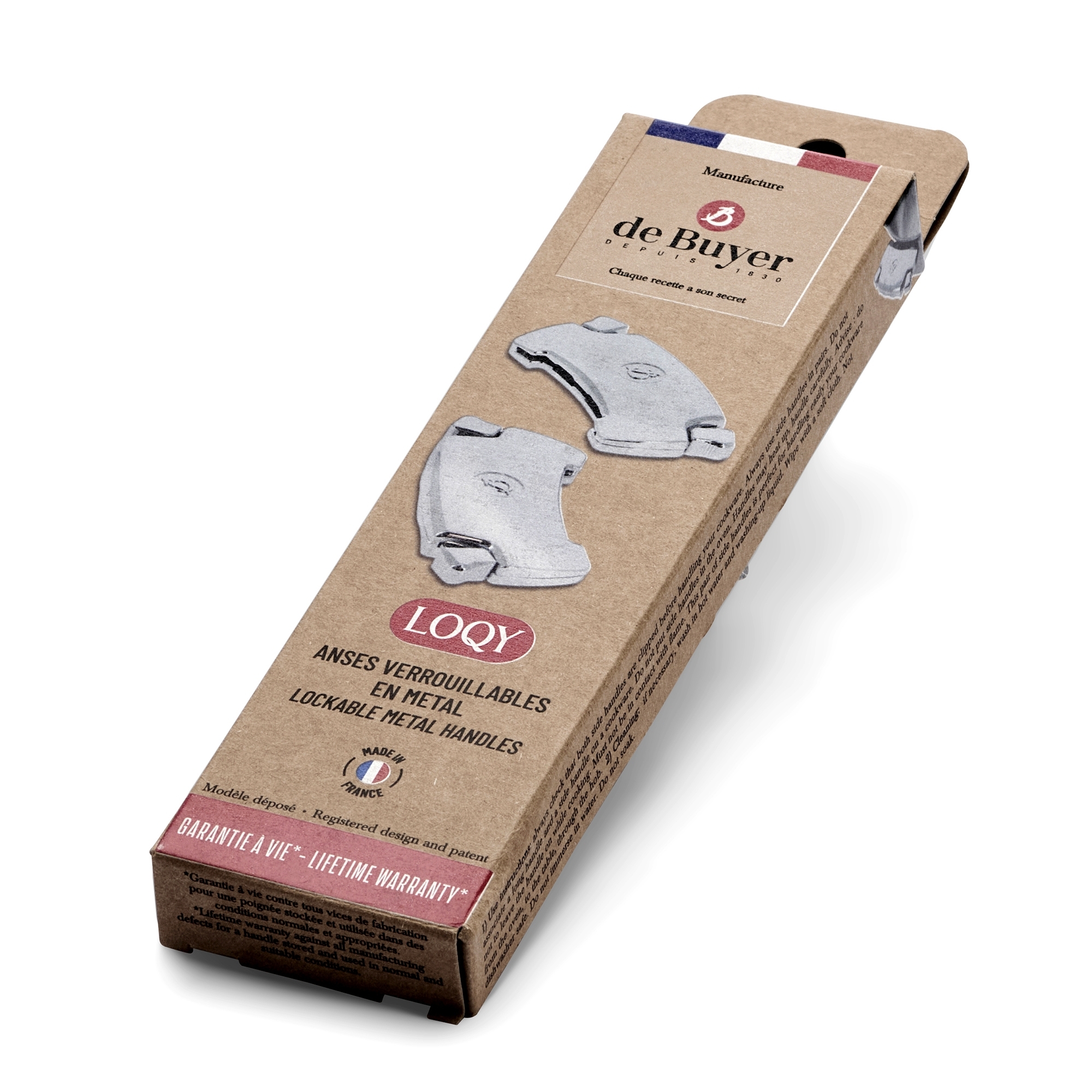 de Buyer - Removable handles - Set of 2 - LOQY - Metal