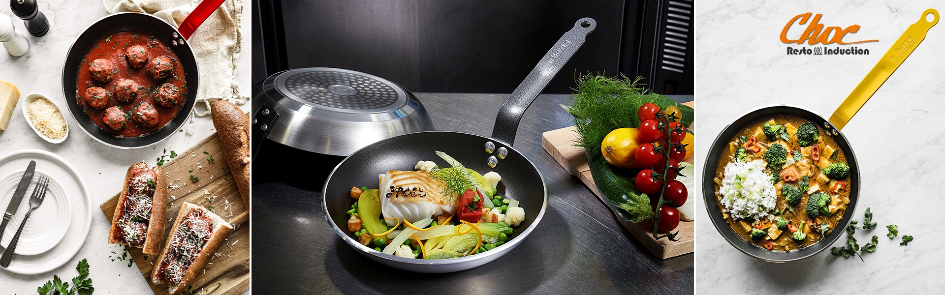 de Buyer - CHOC RESTO INDUCTION - Non-Stick round Pans