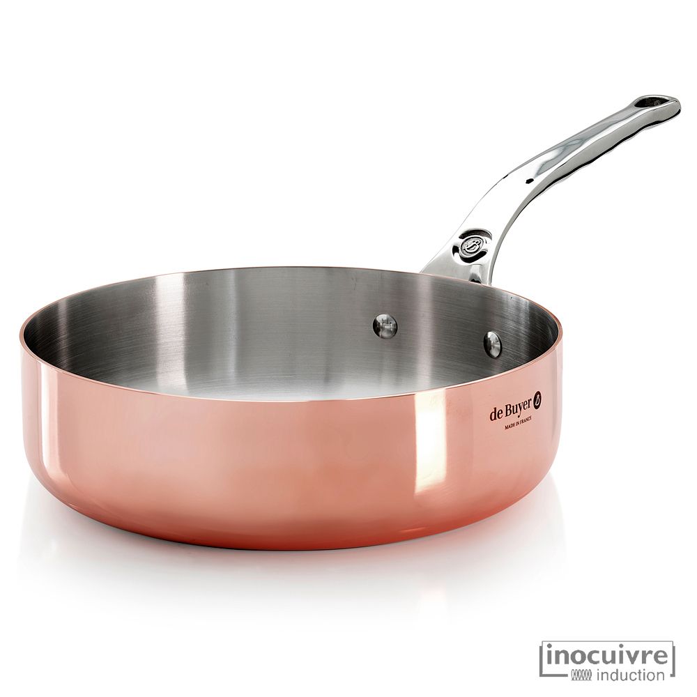 de Buyer - Copper Sauté Pan - Prima Matera