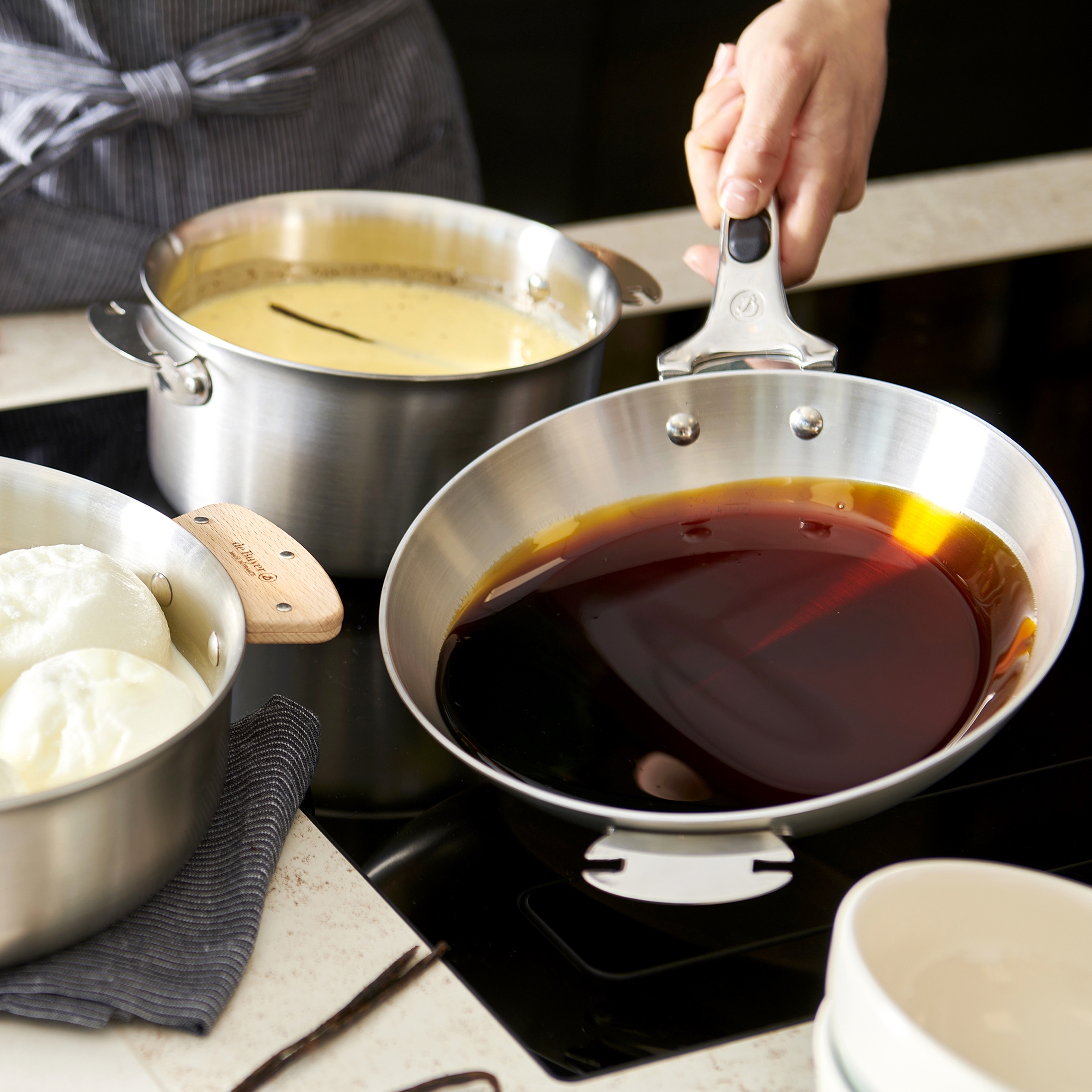 de Buyer - Edelstahl Bratpfanne in 4 Größen - ALCHIMY LOQI