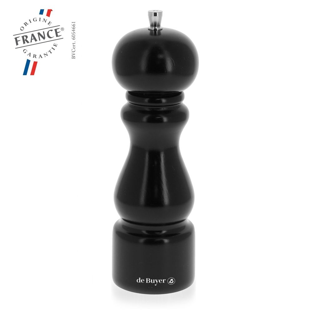 de Buyer Marlux - Rumba Pepper and Salt Mill - 20 cm - Black de Buyer Marlux - Rumba Pepper and Salt Mill - 20 cm - Black