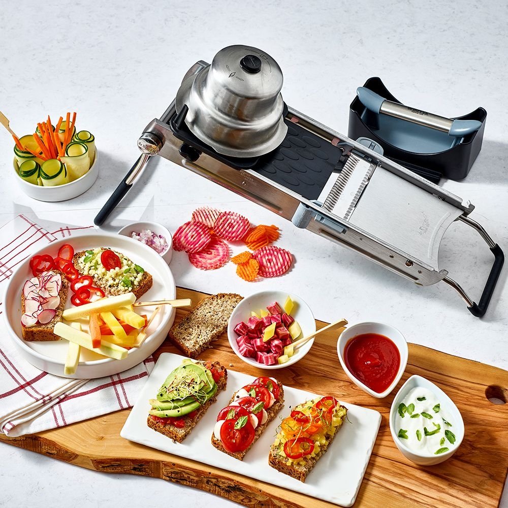 de Buyer - Rotating control system  - La Mandoline Revolution de Buyer - Rotating control system  - La Mandoline Revolution