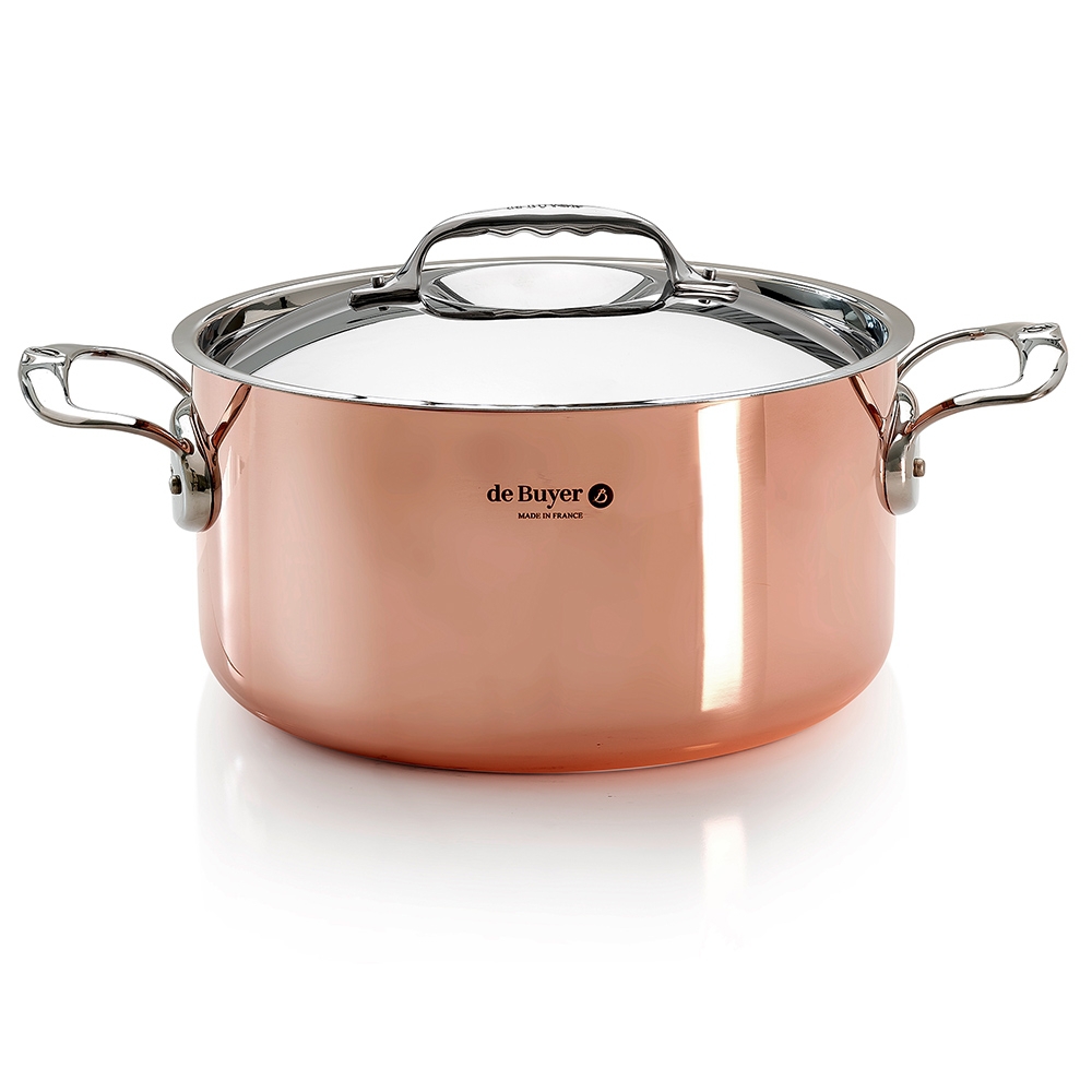 de Buyer - Copper Cookware Set of 3 - Prima Matera