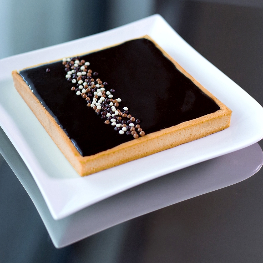 de Buyer - Square perforated tart ring - 2 cm - Valrhona