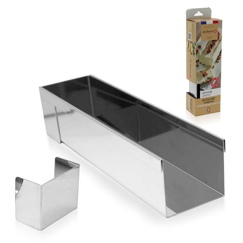 de Buyer - Rectangular long mould 30 x 8 cm de Buyer - Rectangular long mould 30 x 8 cm