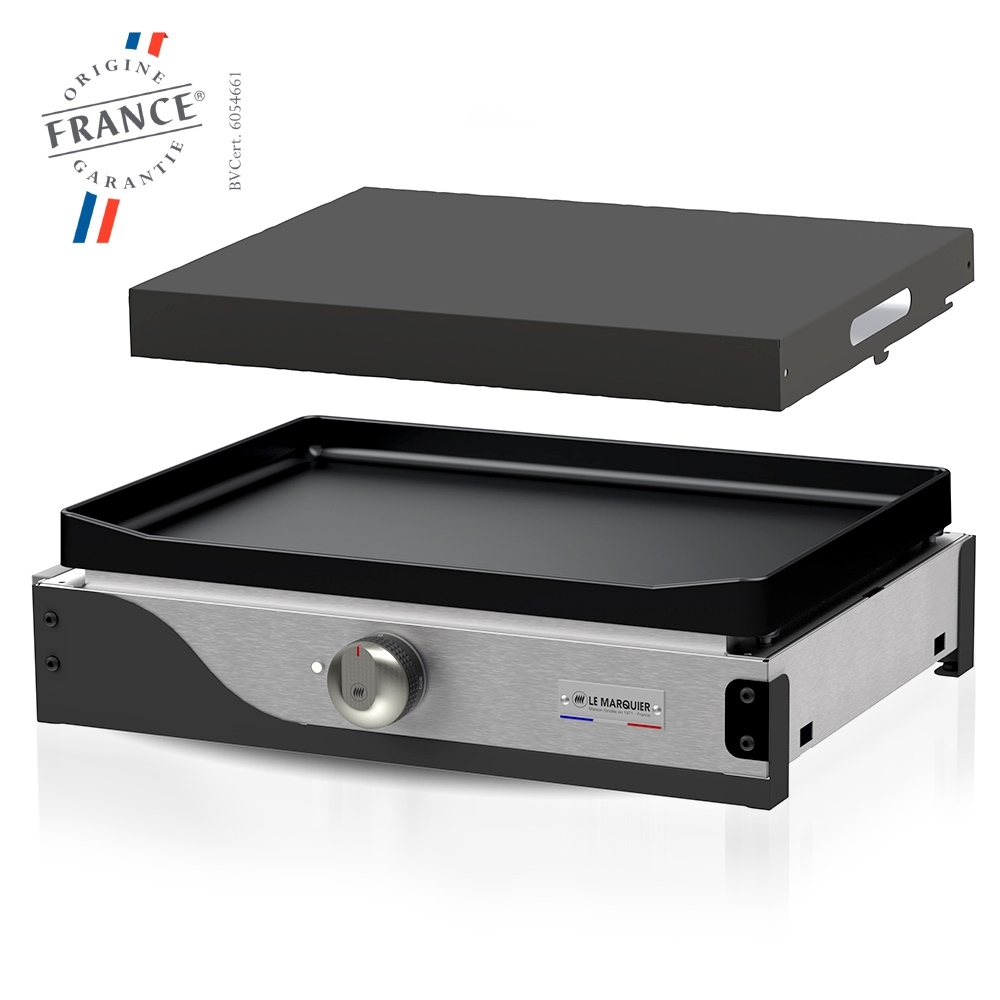 de Buyer - Allure Plancha - LE MARQUIER - with lid 50 x 35cm de Buyer - Allure Plancha - LE MARQUIER - with lid 50 x 35cm