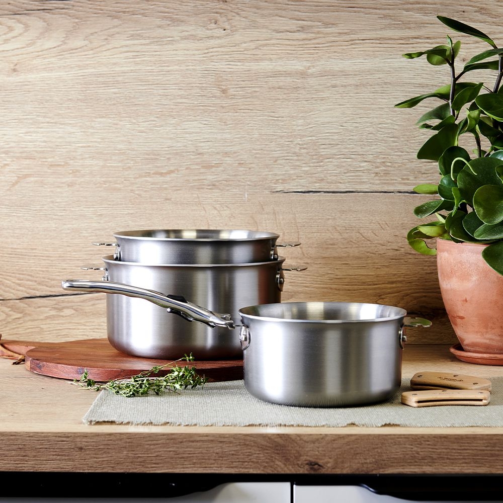 de Buyer - Stainless steel casserole in 4 sizes - ALCHIMY LOQI