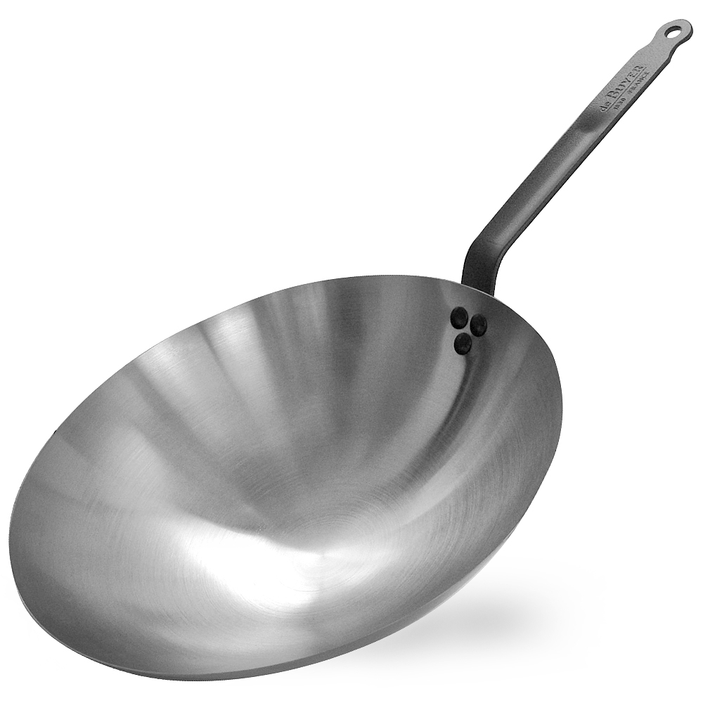 de Buyer - Carbone PLUS - WOK 35 cm de Buyer - Carbone PLUS - WOK 35 cm