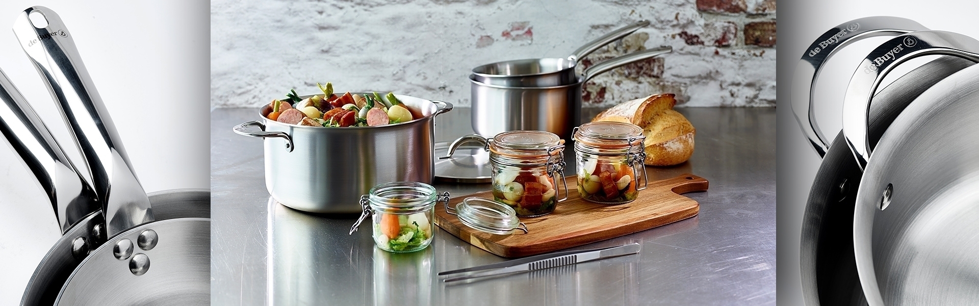 de Buyer ALCHIMY - Stainless steel cooking range