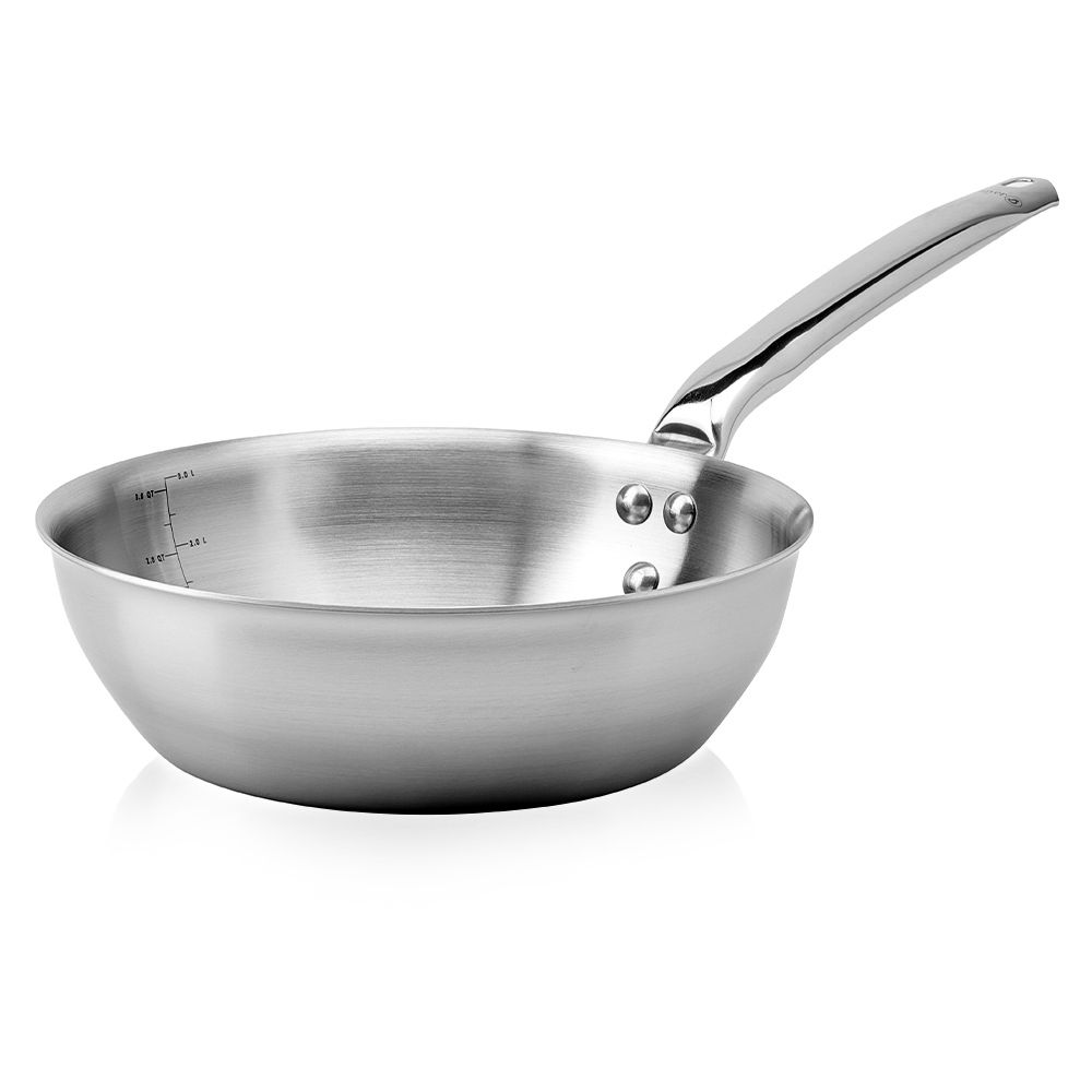 de Buyer - Stainless Steel - Rounded sauté-pan - ALCHIMY