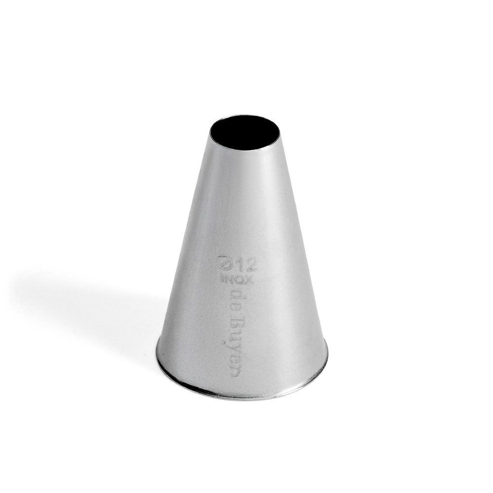 de Buyer - Stainless steel plain nozzle | 12 mm