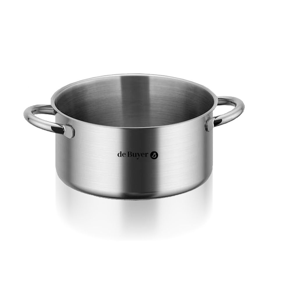 de Buyer Alchimy 5.3 qt. Tri-Ply Stainless Steel Sauce Pot 3605.24