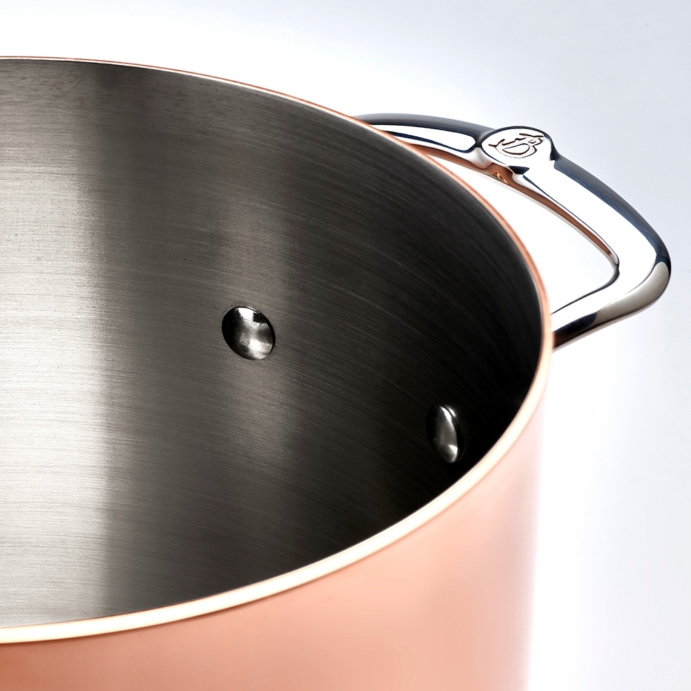 de Buyer - Copper High Stewpan 24 cm - Prima Matera