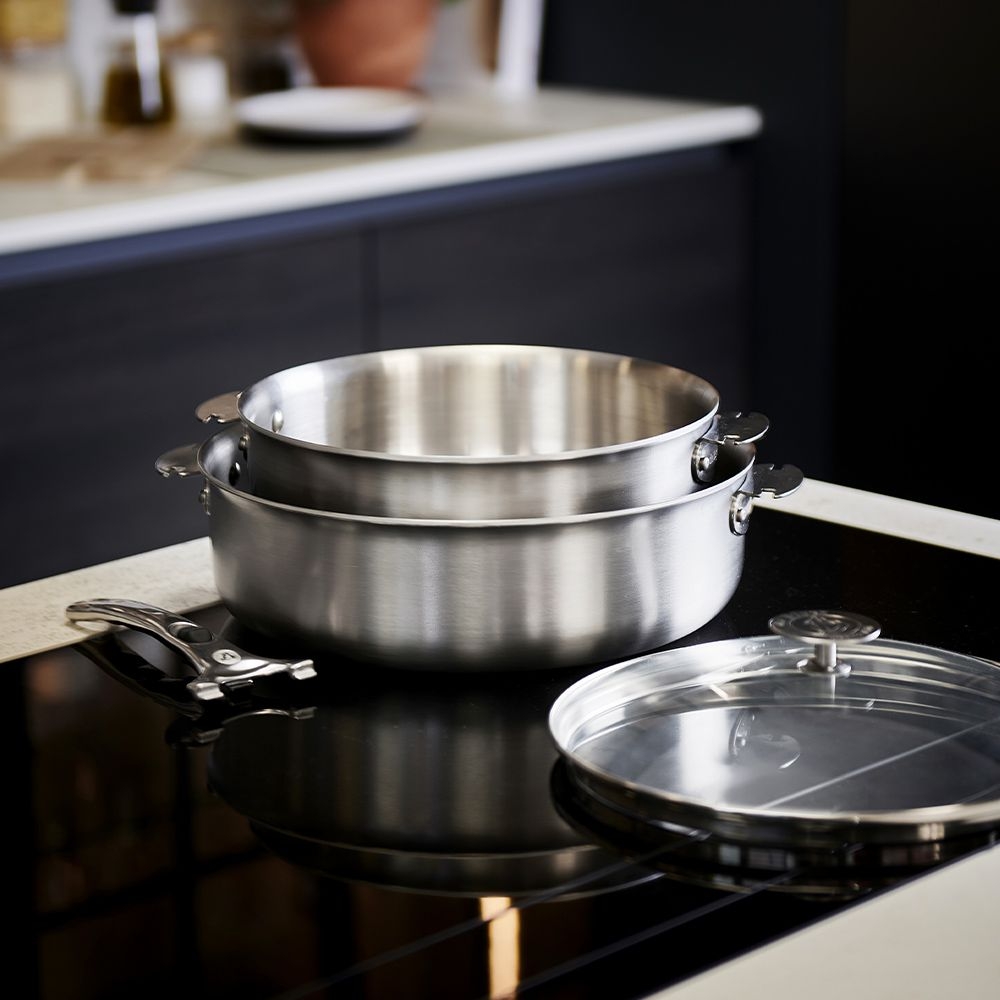 de Buyer - Stainless steel Sauté Pan in 2 sizes - ALCHIMY LOQI