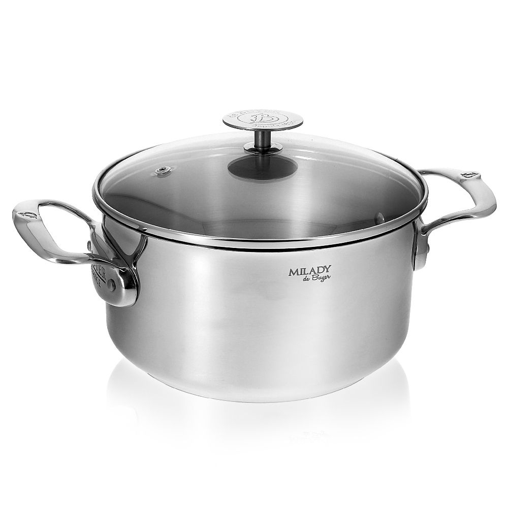 de Buyer - Milady - Stainless Steel Stewpan with lid