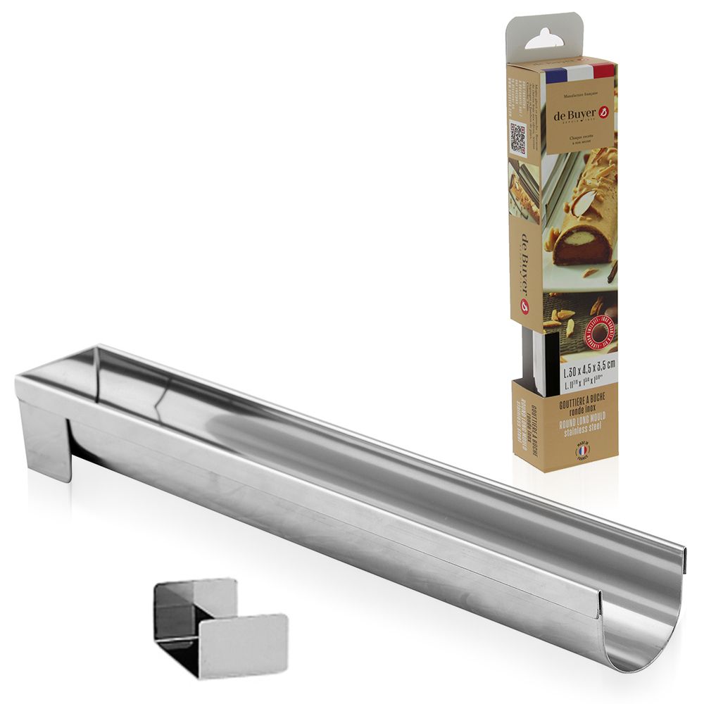 de Buyer - Round long mould 50 x 8 cm de Buyer - Round long mould 50 x 8 cm