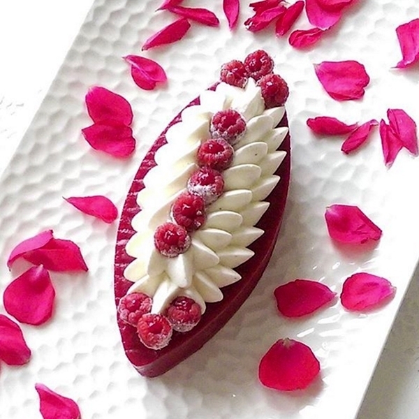 de Buyer - Calisson perforated tart ring - 2 cm - Valrhona de Buyer - Calisson perforated tart ring - 2 cm - Valrhona