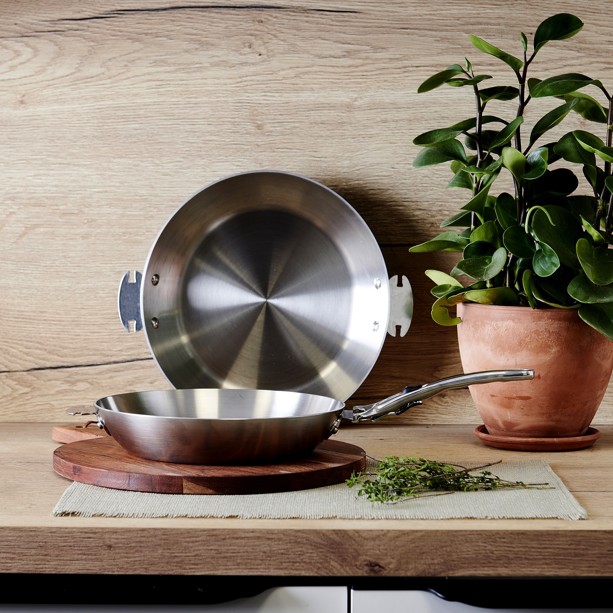de Buyer - Steel frying pan in 3 Sizes - Mineral B LOQY