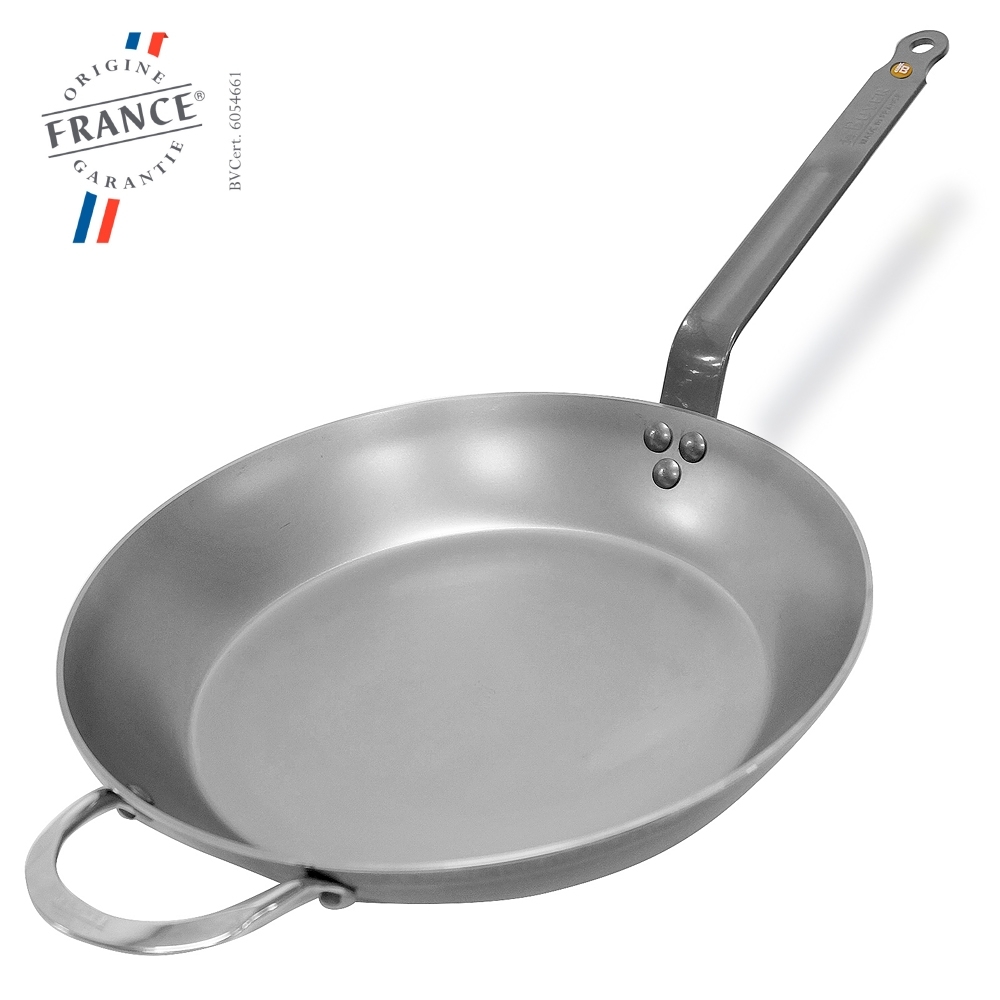 de Buyer - Mineral B Element - runde Eisenpfanne