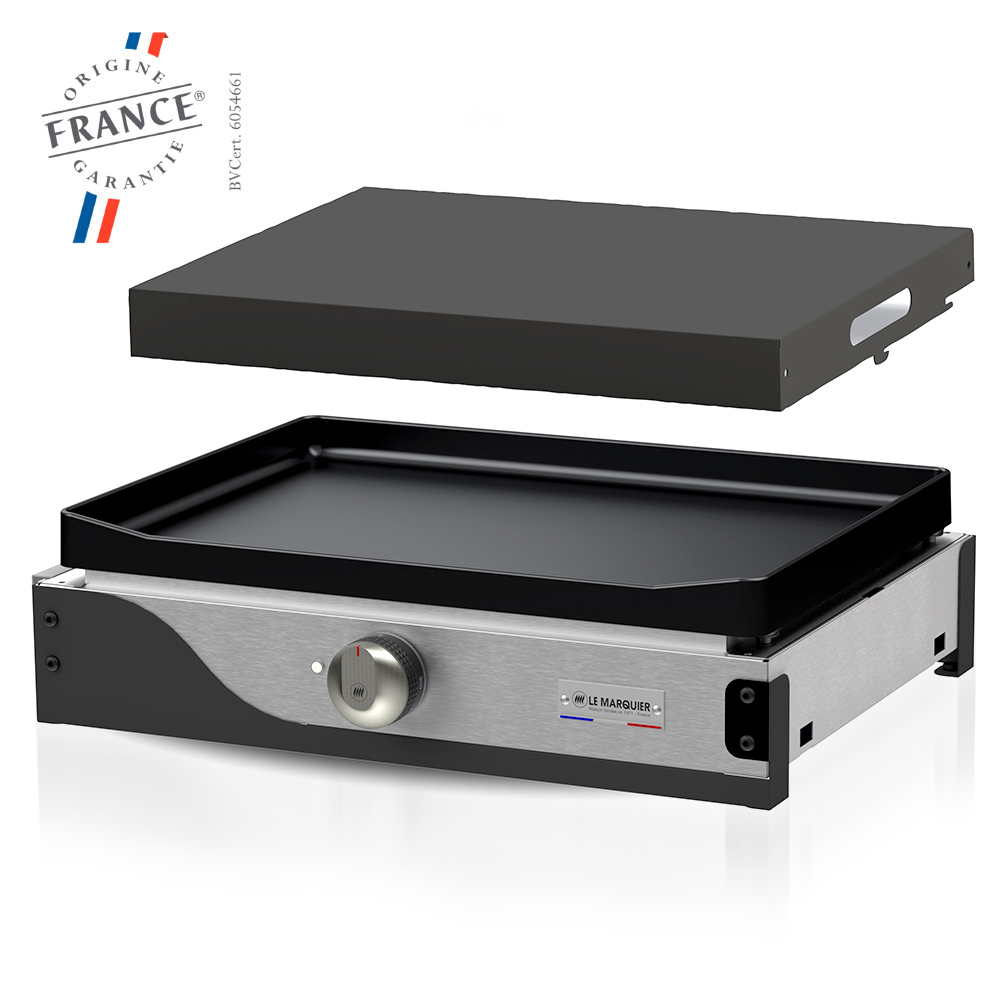 de Buyer - Allure Plancha - LE MARQUIER - with lid 50 x 35cm de Buyer - Allure Plancha - LE MARQUIER - with lid 50 x 35cm