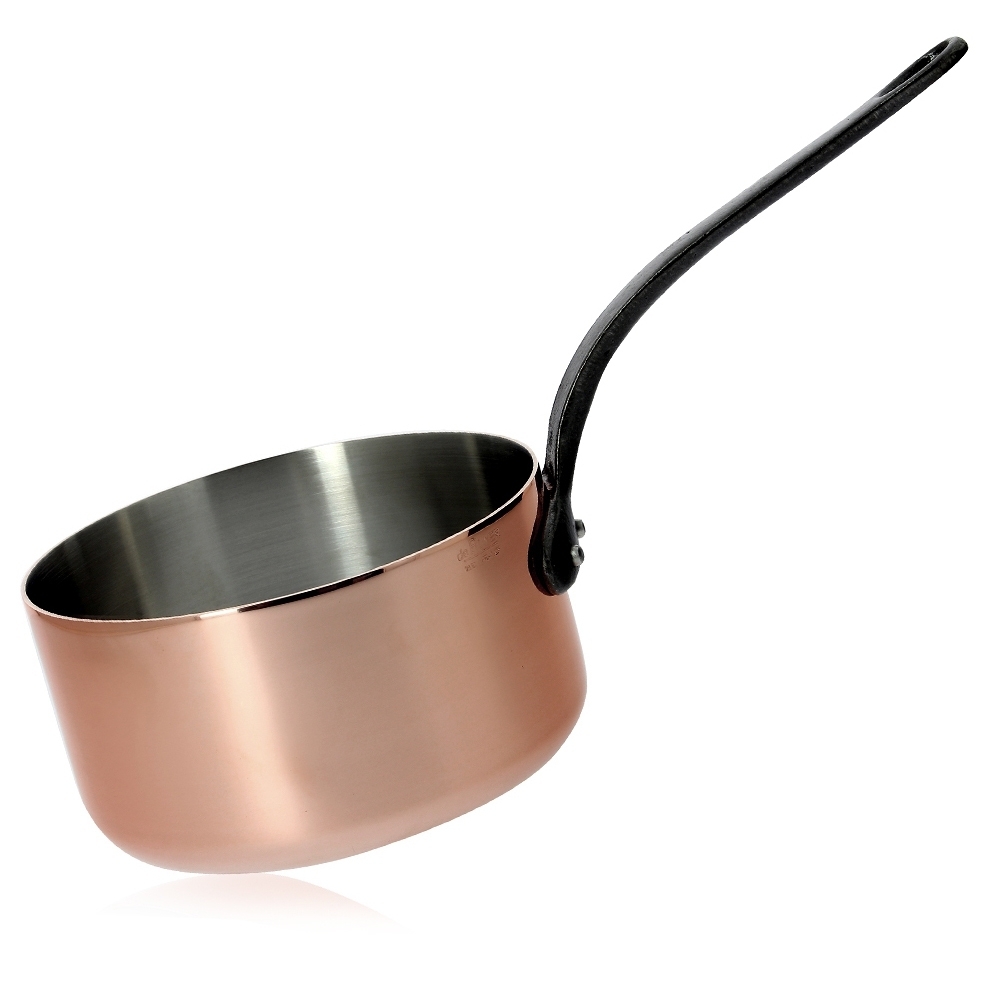 de Buyer - Copper Saucepan with cast iron handle - First Classe