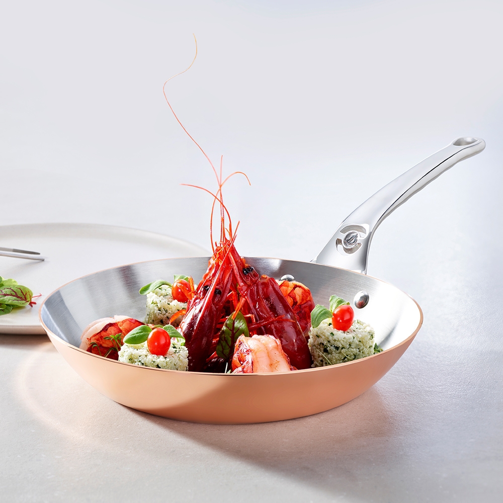 PRIMA MATERA - Induction-suitable copper cookware