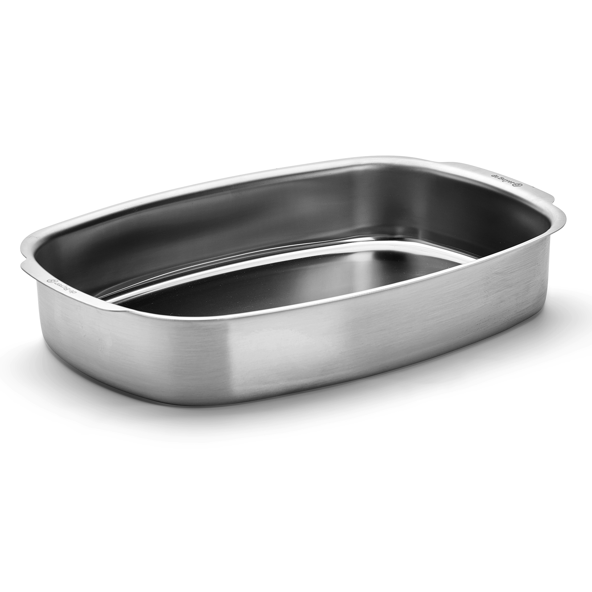 de Buyer - Rectangular stainless steel roasting dish | 38 x 26 cm