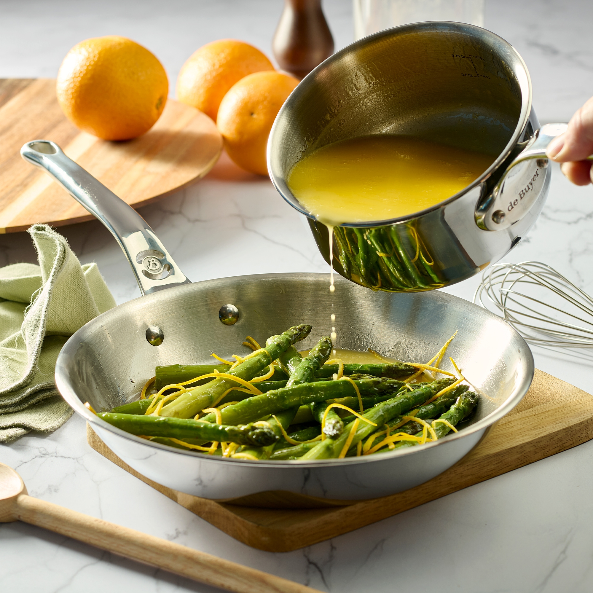 de Buyer - Stainless Steel Frypan - AFFINITY - 20 cm