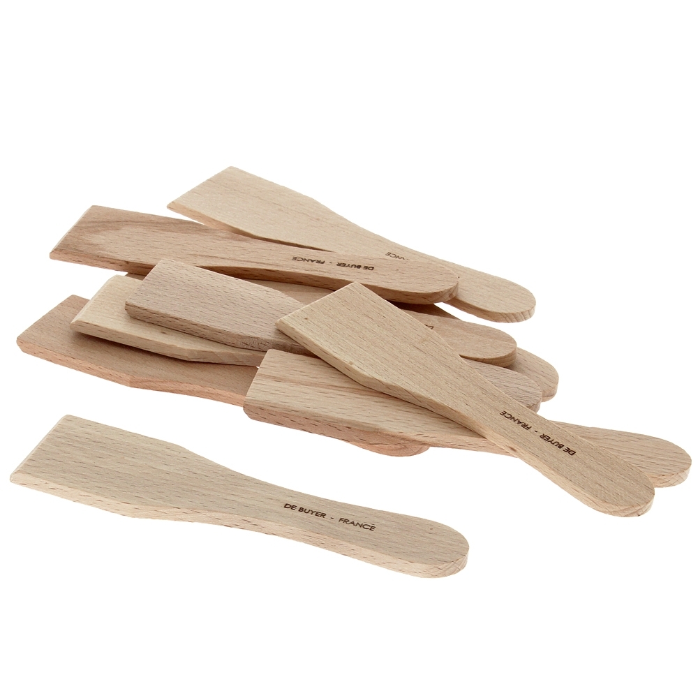de Buyer - B Bois - Spatel für Raclette oder Blinis - 10er Set de Buyer - B Bois - Spatel für Raclette oder Blinis - 10er Set