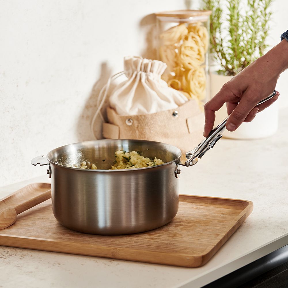 de Buyer - Stainless steel casserole in 4 sizes - ALCHIMY LOQI