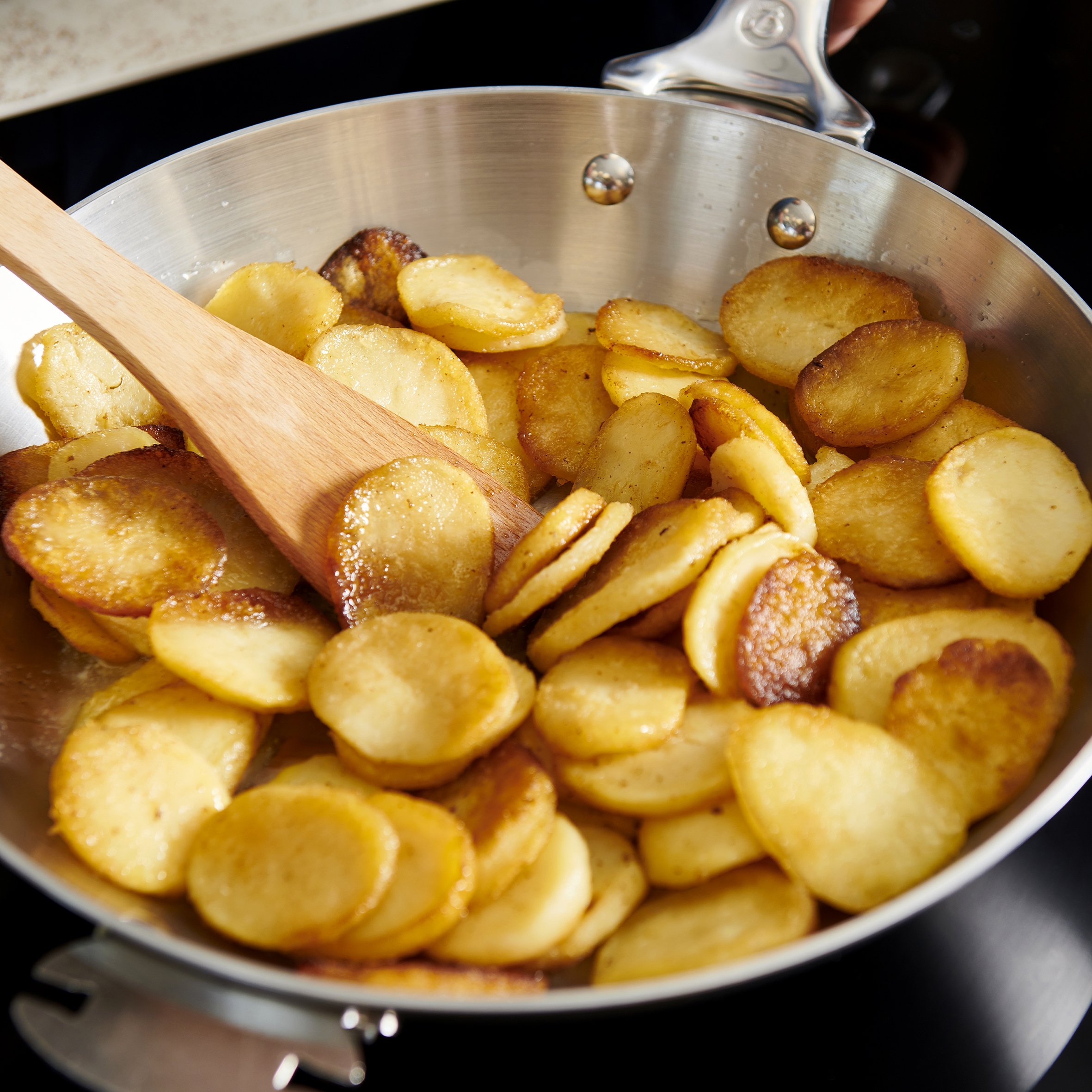 de Buyer - Steel frying pan in 2 Sizes - Mineral B LOQY de Buyer - Steel frying pan in 2 Sizes - Mineral B LOQY