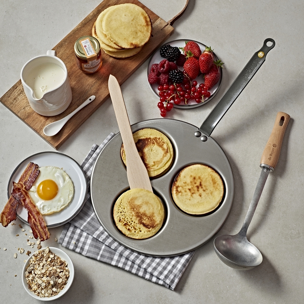 de Buyer - B Bois - Mineral B Element Triple-Blini Pan