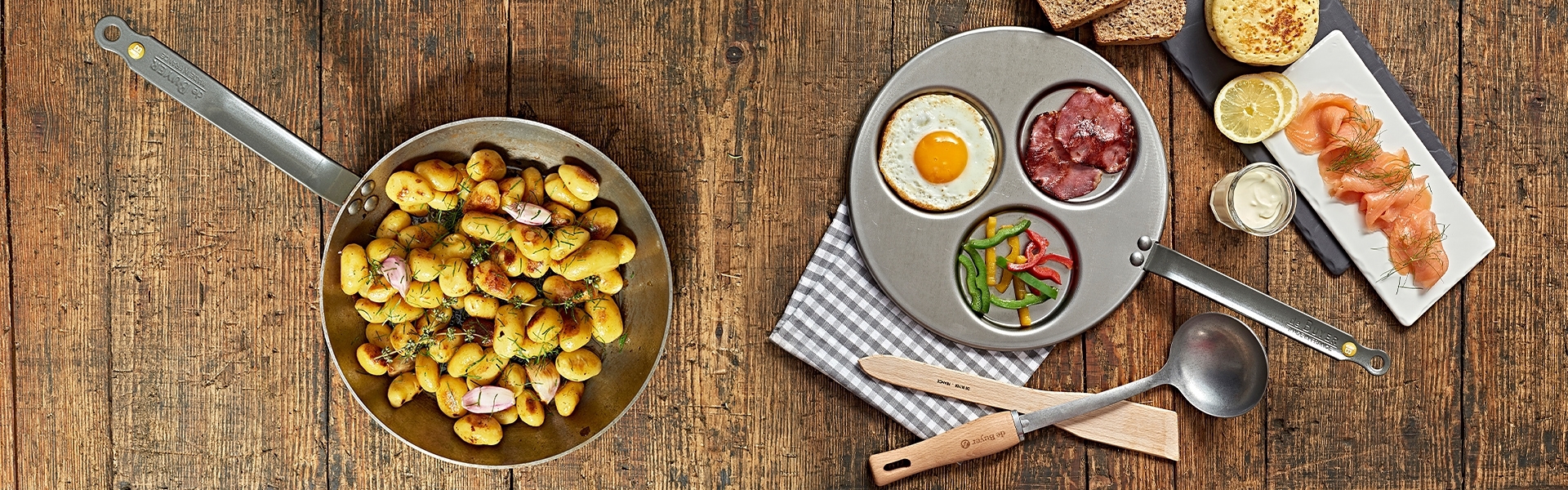 de Buyer - Mineral B - Eisenpfannen