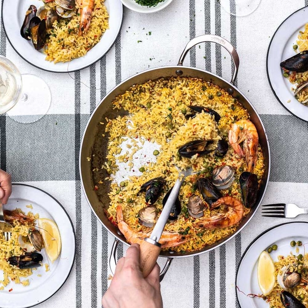 de Buyer - Carbone PLUS - runde Bratpfanne mit 2 Griffen