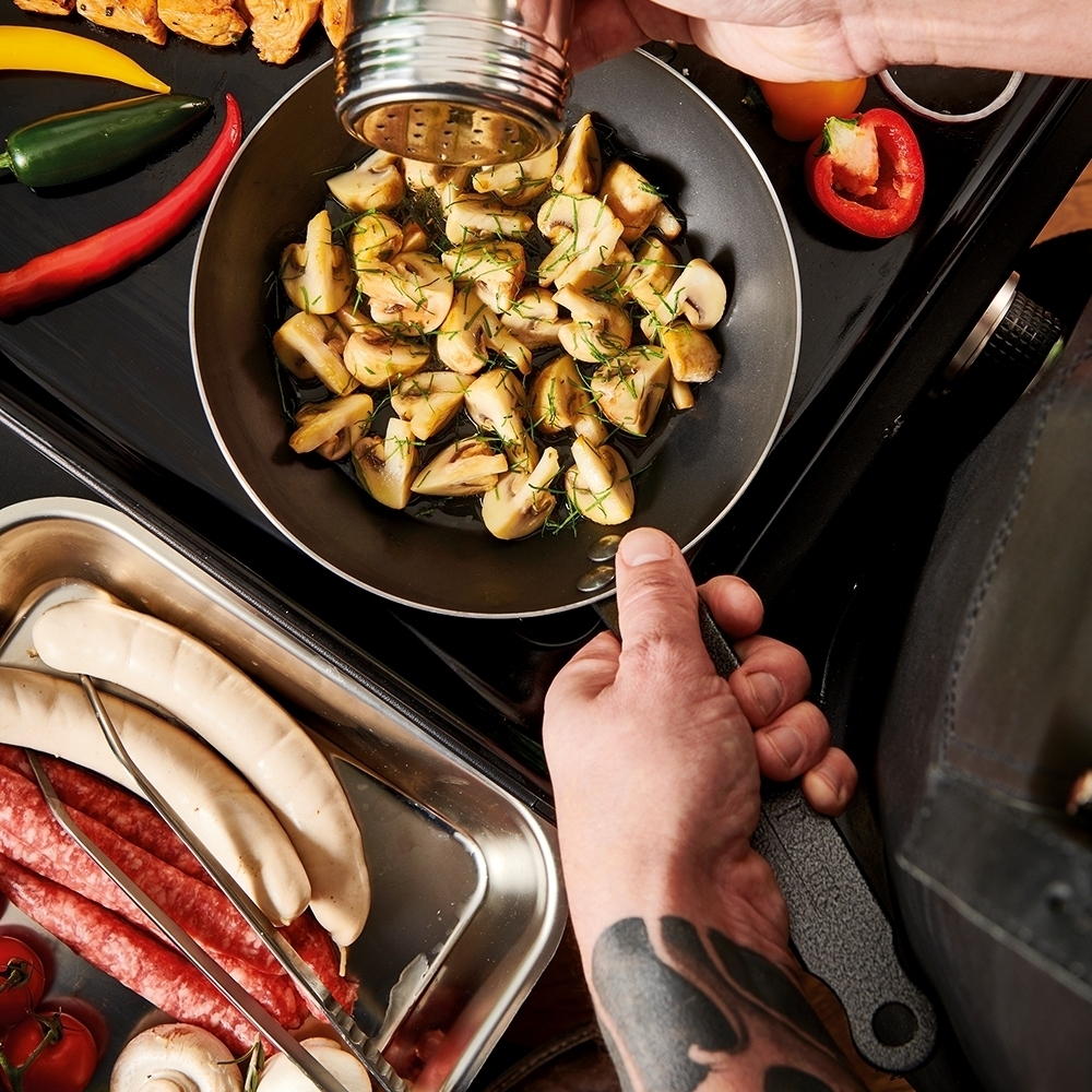 de Buyer - OUTDOOR - Round Frying Pan de Buyer - OUTDOOR - Round Frying Pan