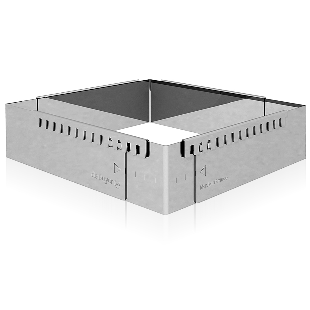 de Buyer - Dehnbarer eckiger Riesenrahmen  21,5 x 11,5 bis 40 x 21 cm de Buyer - Dehnbarer eckiger Riesenrahmen  21,5 x 11,5 bis 40 x 21 cm