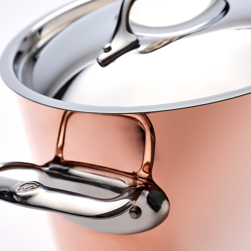 de Buyer - Copper High Stewpan 24 cm - Prima Matera