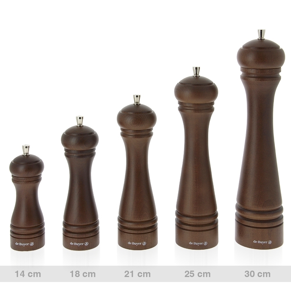 de Buyer Marlux - Pfeffer/Salzmühle aus Holz - JAVA