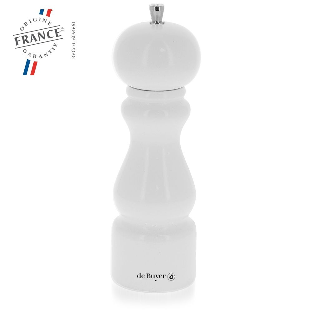 de Buyer Marlux - Rumba Pepper and Salt Mill - 20 cm - White Matt