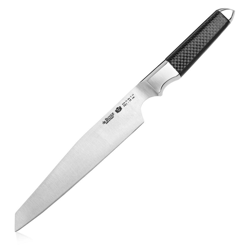 Super Sharp Professional 8 inch Kitchen Chef Knife High German Carbon Stainless Steel Blade with Hand Deodorizer, Silver