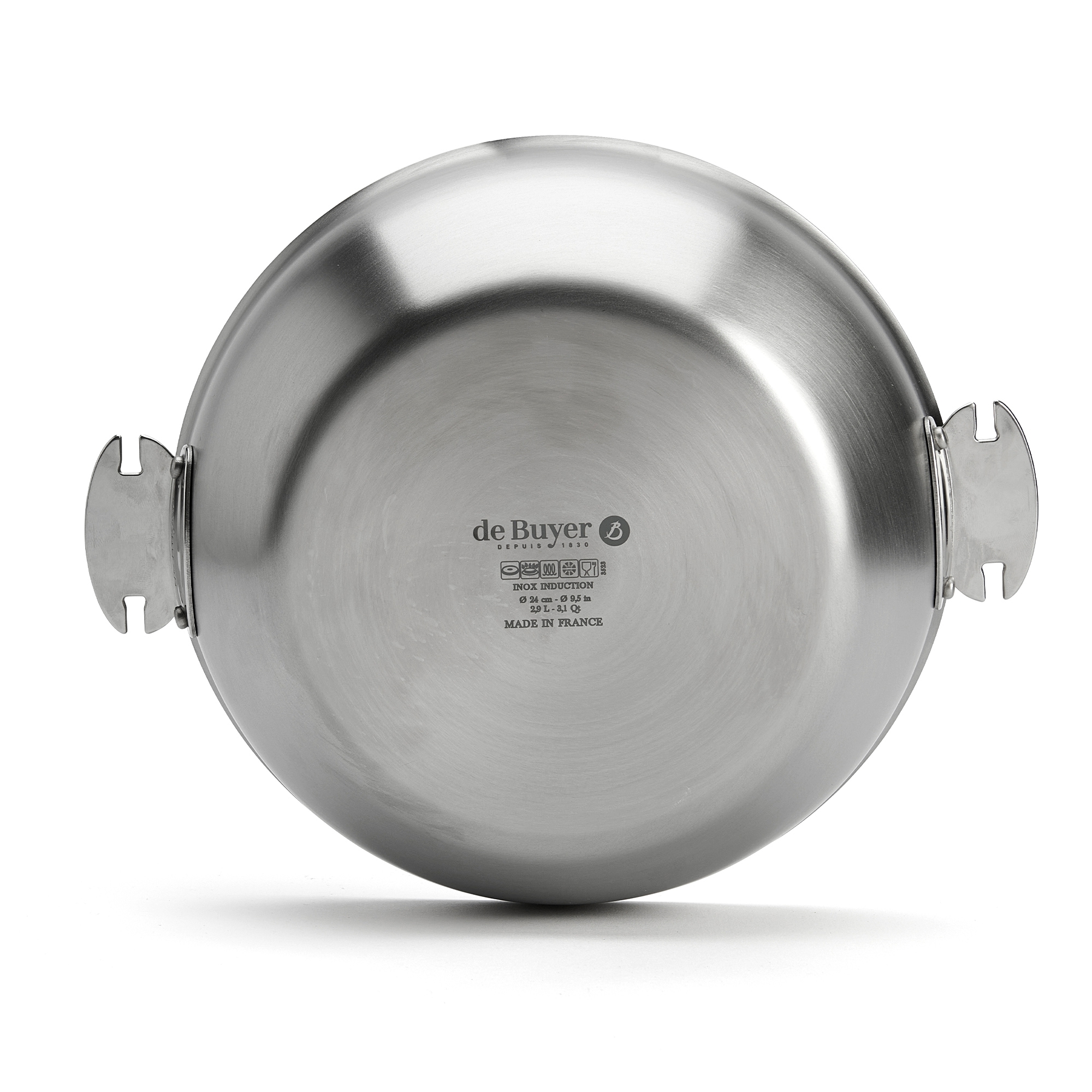 de Buyer - Edelstahl konische Sauteuse 24 cm - ALCHIMY LOQY de Buyer - Edelstahl konische Sauteuse 24 cm - ALCHIMY LOQY