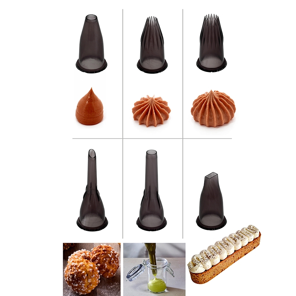 de Buyer - Set of 6 nozzles GARNIR de Buyer - Set of 6 nozzles GARNIR