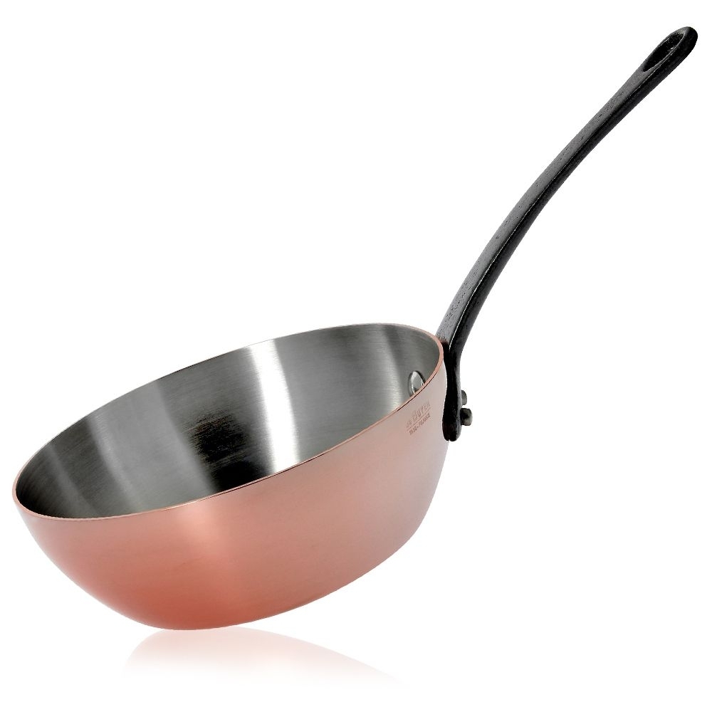 de Buyer - Sauté-pan Conical with cast iron handle