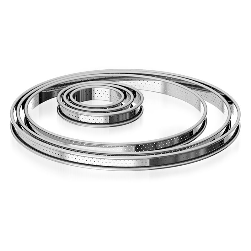 de Buyer - Round perforated tart ring - height 2 cm