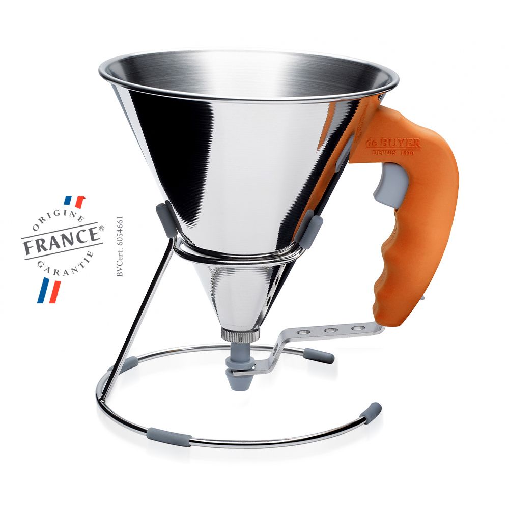 de Buyer - Automatischer Mini-Fondanttrichter aus Edelstahl