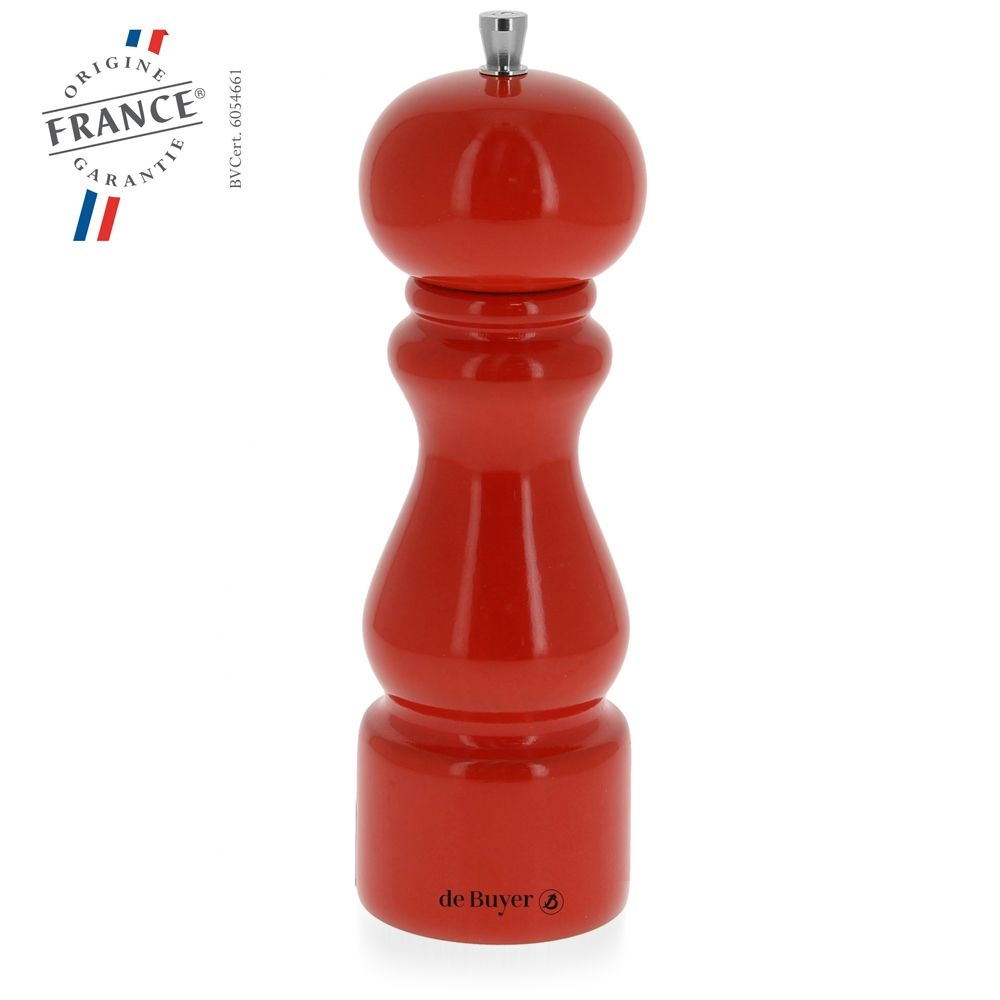 de Buyer Marlux - Rumba Pepper and Salt Mill - 20 cm - Red